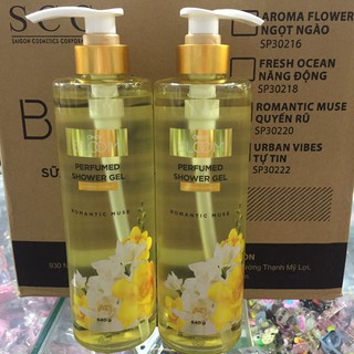 Sữa Tắm Nước Hoa Cindy Bloom Romantic Muse 640g