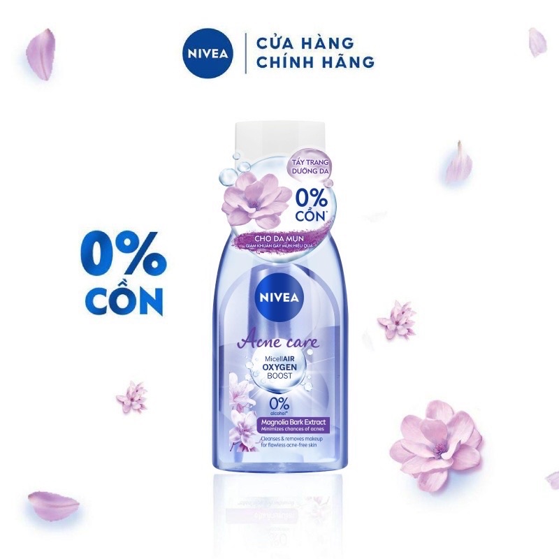 NƯỚC TẨY TRANG SẠCH MỀM MỊN NIVEA 125ml