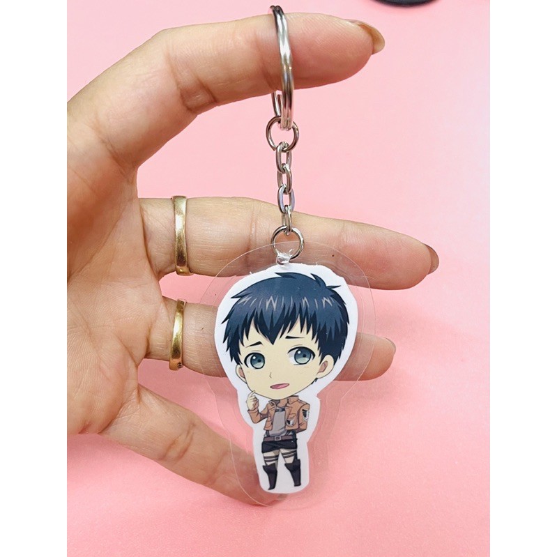 móc khoá attack on titan 3-8 cái/ móc khoá anime attack on titan