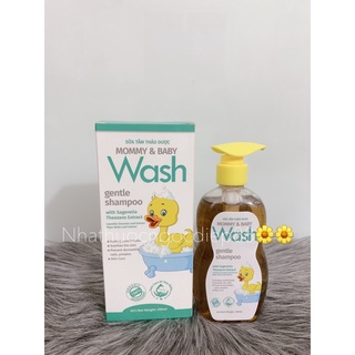 Sữa tắm thảo dược mummy & baby wash cool - lọ 200ml