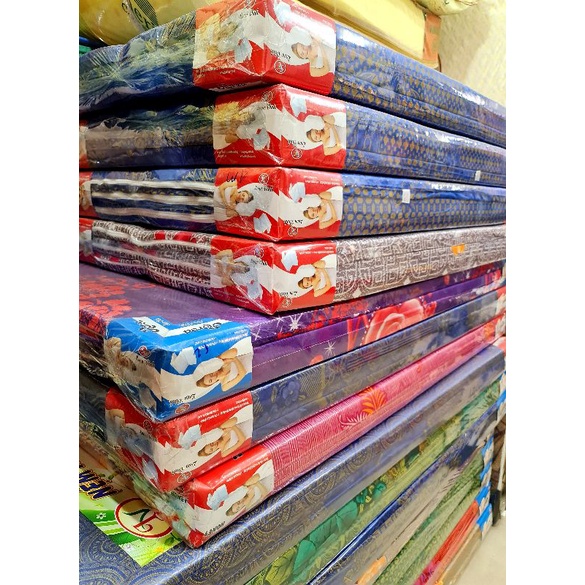 Nệm Gòn Ép Hàn Quốc Dày 5cm, 3cm Đủ Kích Thước, Nệm Bông Ép Nằm Mát Lưng, Thoáng Khí, Tốt Cho Cột Sống_HCM