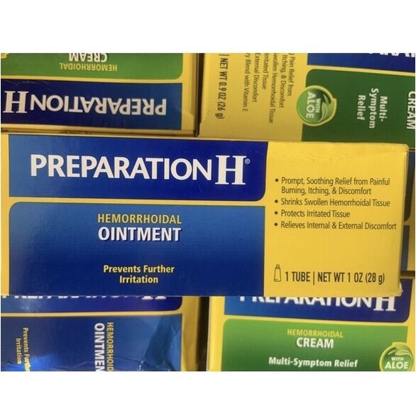 Kem bôi Trĩ Preparation H Hemorrhoidal Ointment của Mỹ