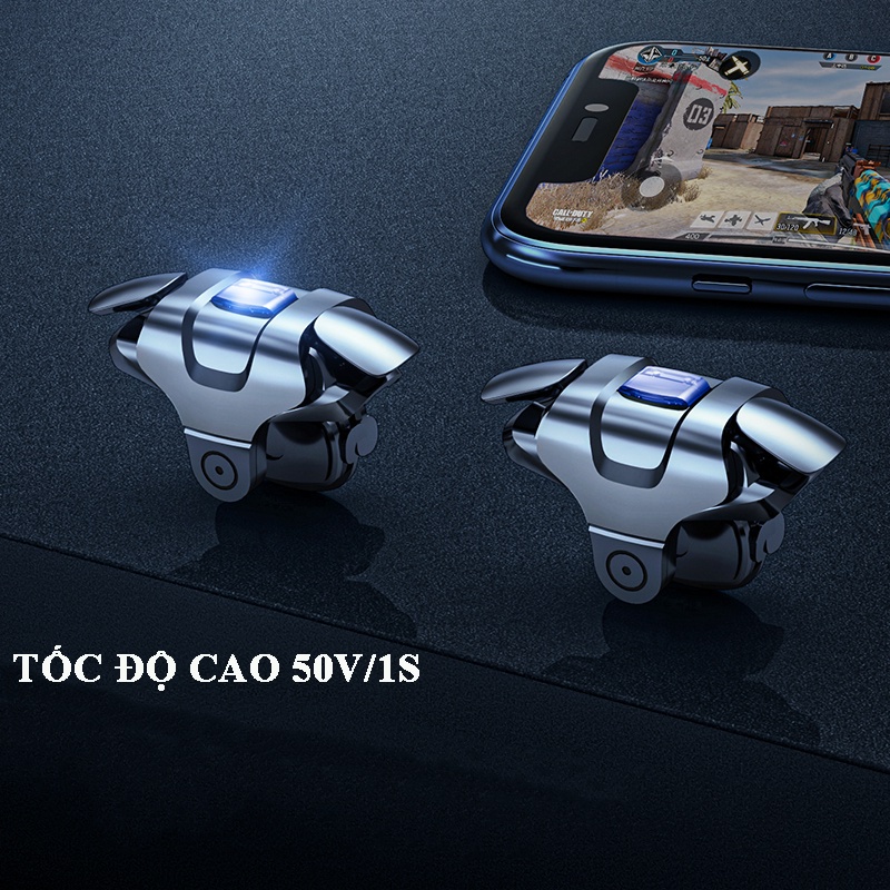 Phụ Kiện Chơi Game Nút Bắn Hỗ Trợ Auto Tap M50 Mới tốc độ 50V 1 giây