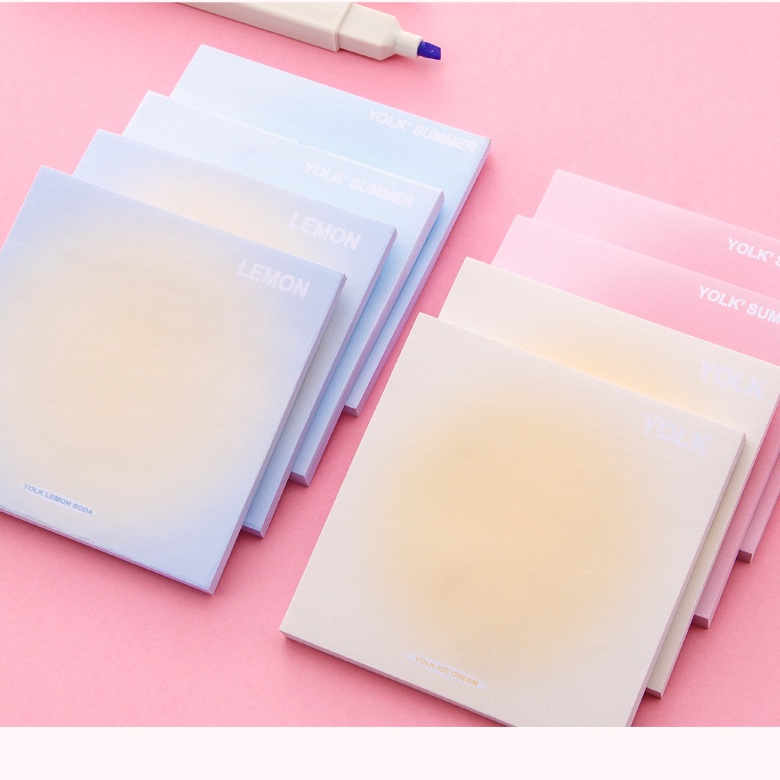 Giấy dán ghi chú RUIXIANG thiết kế màu sắc gradient tiện lợi