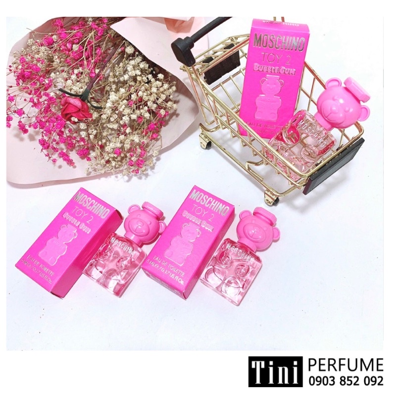 Nước Hoa Mini  Moschino Toy 2 Bubble Gum Eau de Toilette 5ml