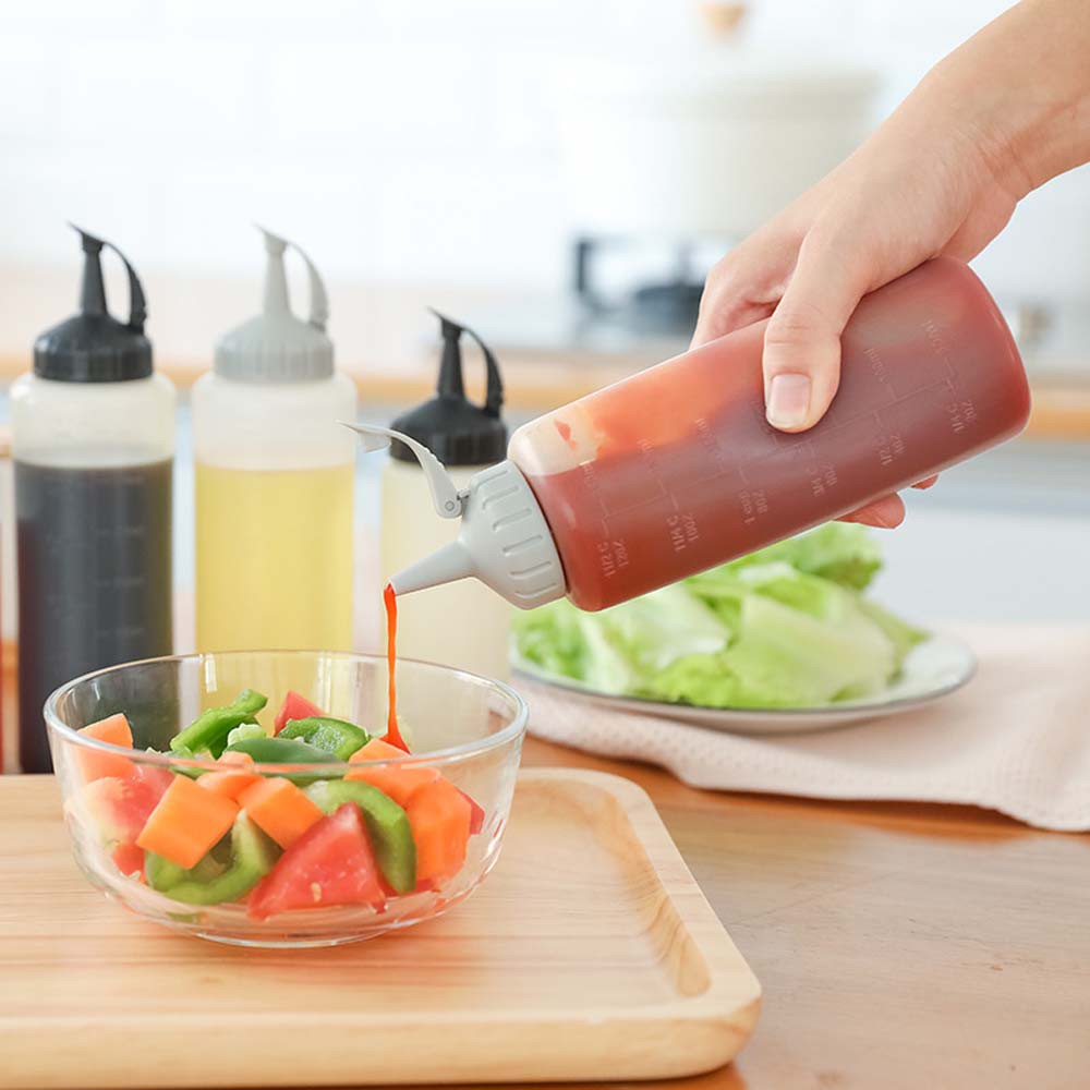 Chai Nhựa Đựng Sốt Dạng Bóp Tiện Dụng