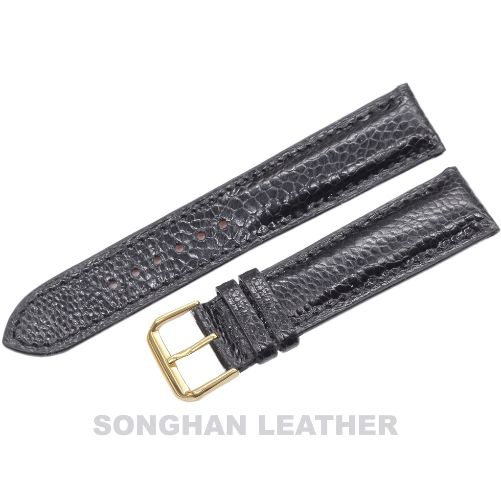 Dây Da Đà Điểu Songhan Leather WT19, Dây Đồng Hồ Cao Cấp Gắn Chốt Thông Minh Kèm Khóa Kim Cao Cấp.BH 6 tháng