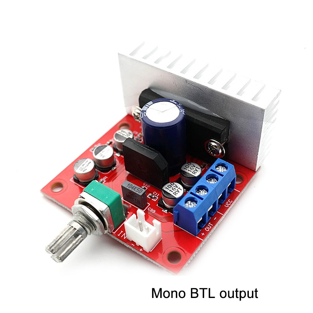 Bảng mạch khuếch đại âm thanh Ziqqucu TA7240AP DC9-18V / AC 7V-13V 15W