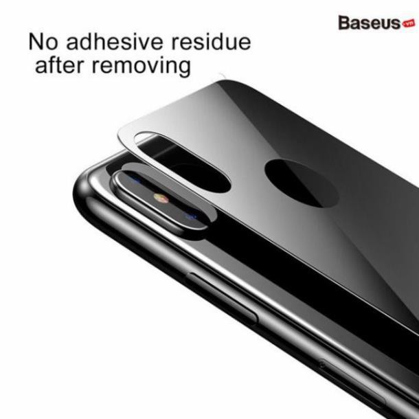 Kính cường lực 5 lớp chống trầy mặt lưng Baseus Full cho iPhone