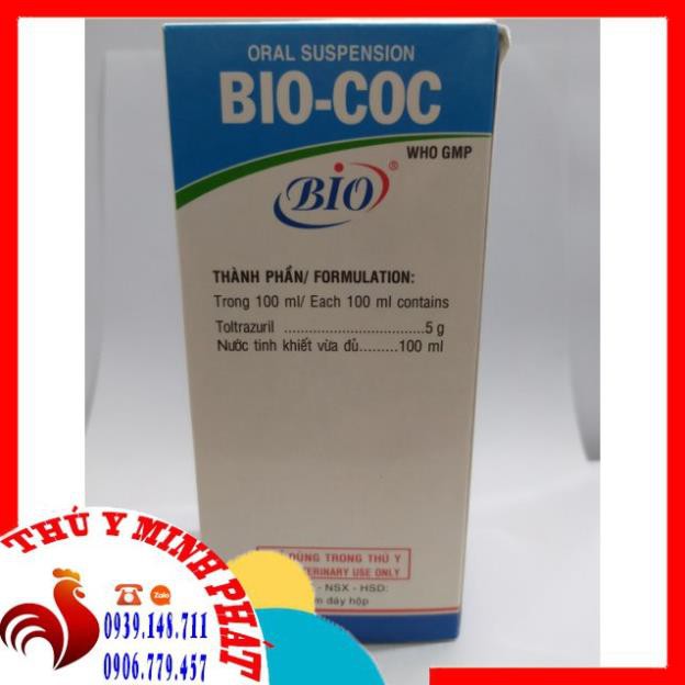 CẦU TRÙNG BIO COC CHAI 150ML (biococ bio coc)