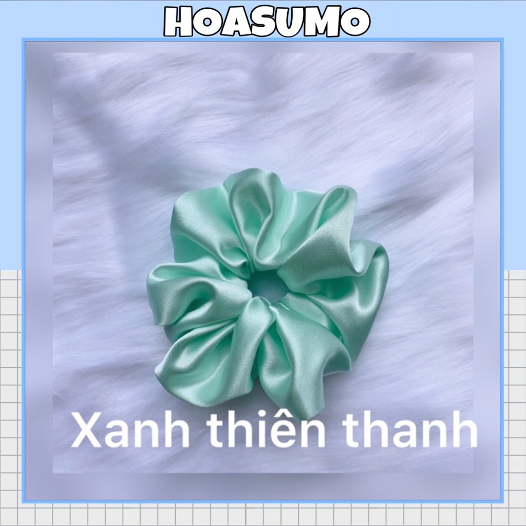 Dây buộc tóc Scrunchies-buộc tóc vải