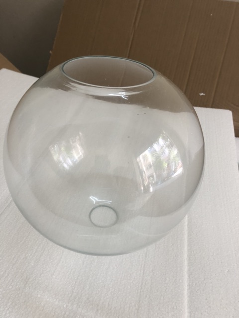 Đèn thả cầu thủy tinh màu trong, vàng Ø200 hoặc Ø250