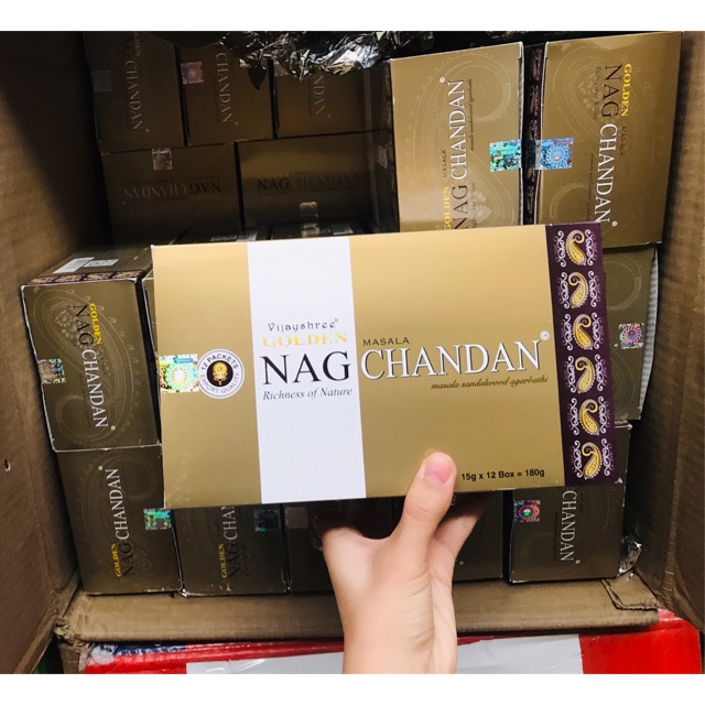 Hương N a g Chandan (hộp lớn 12 hộp nhỏ)