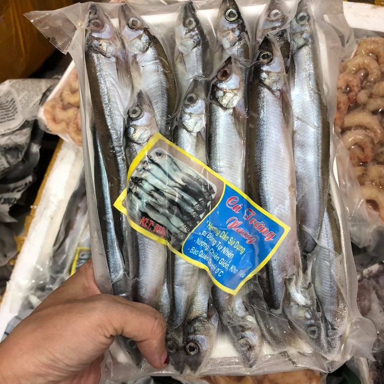 Cá trứng NAUY hàng to khay 500g