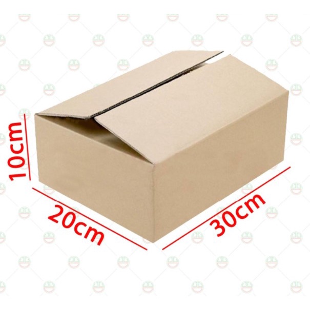 (30 x 20 x10) 10 Hộp Carton Đóng Hàng Giá Rẻ, Thùng Carton, Hộp Ship COD