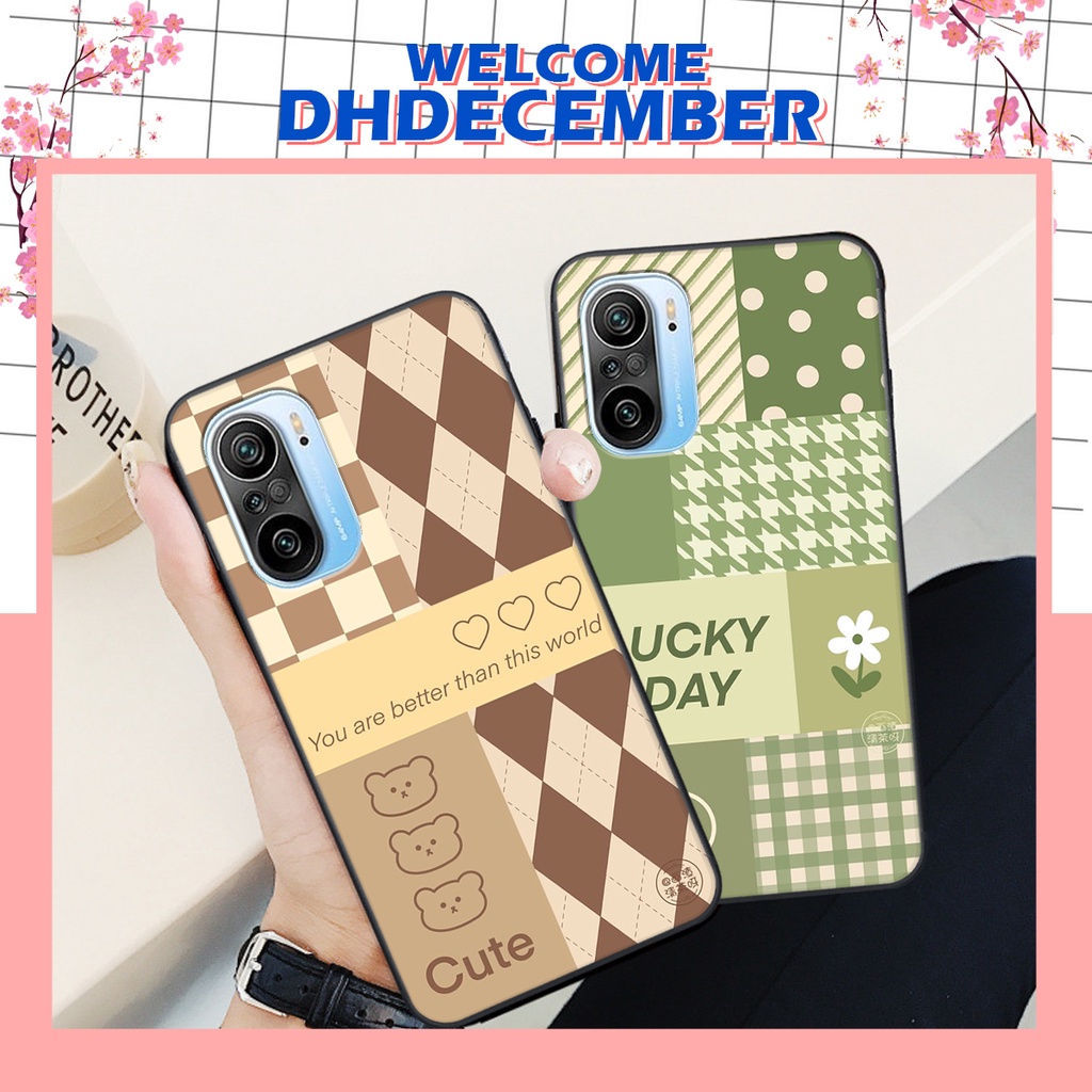 Ốp lưng Xiaomi REDMI K40 3D GẤU- CỰC XINH - ĐÁNG YÊU-SIÊU XINH XẮN