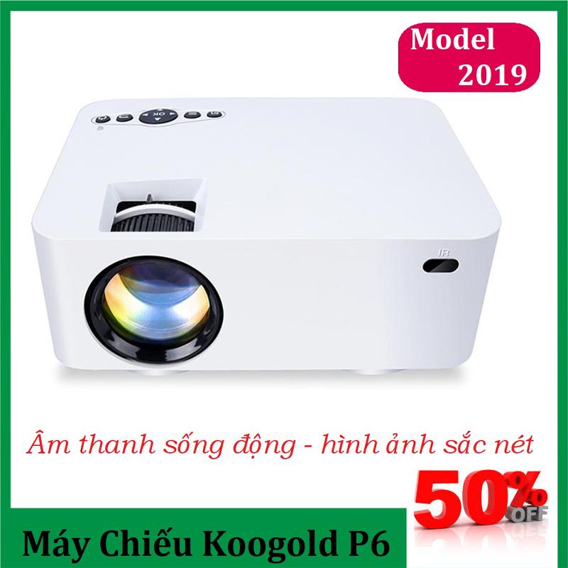 Máy Chiếu Koogold-Thiết Kế Nhỏ Gọn-Tiện Dụng-Dễ Dàng Mang Theo-Đa Chức Năng-Bảo hành 12 tháng toàn quốc