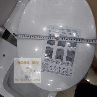 Nắp bồn cầu rơi êm (Nhựa đẹp)