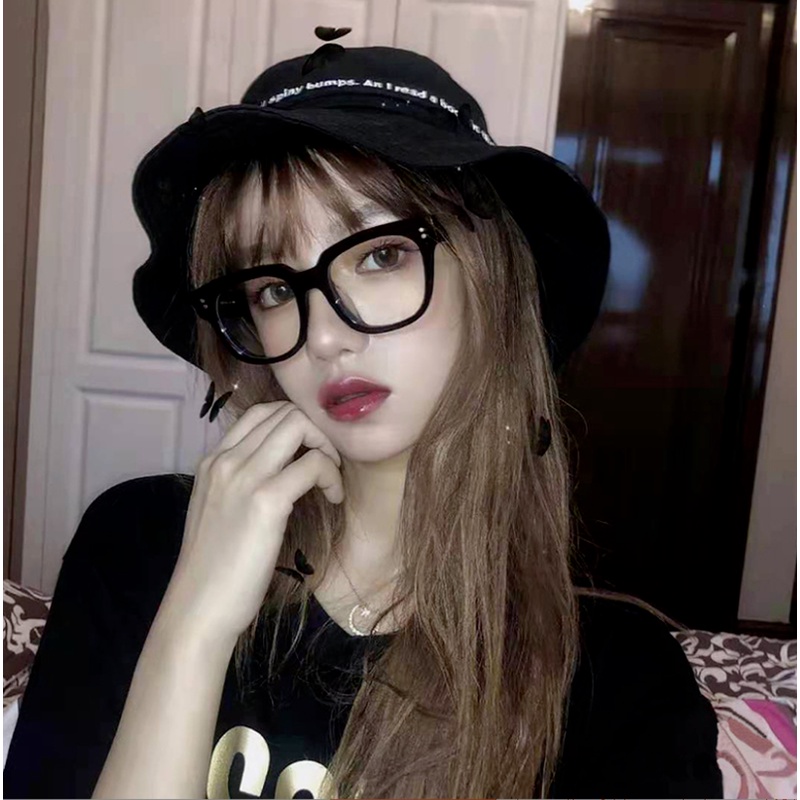 Mắt Kính Gọng Lớn Phong Cách Cổ Điển Thời Trang Cho Nữ