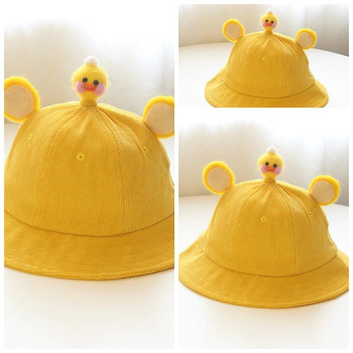 MŨ MARUKO VỊT CON MÀU VÀNG VÔ CÙNG DỄ THƯƠNG
