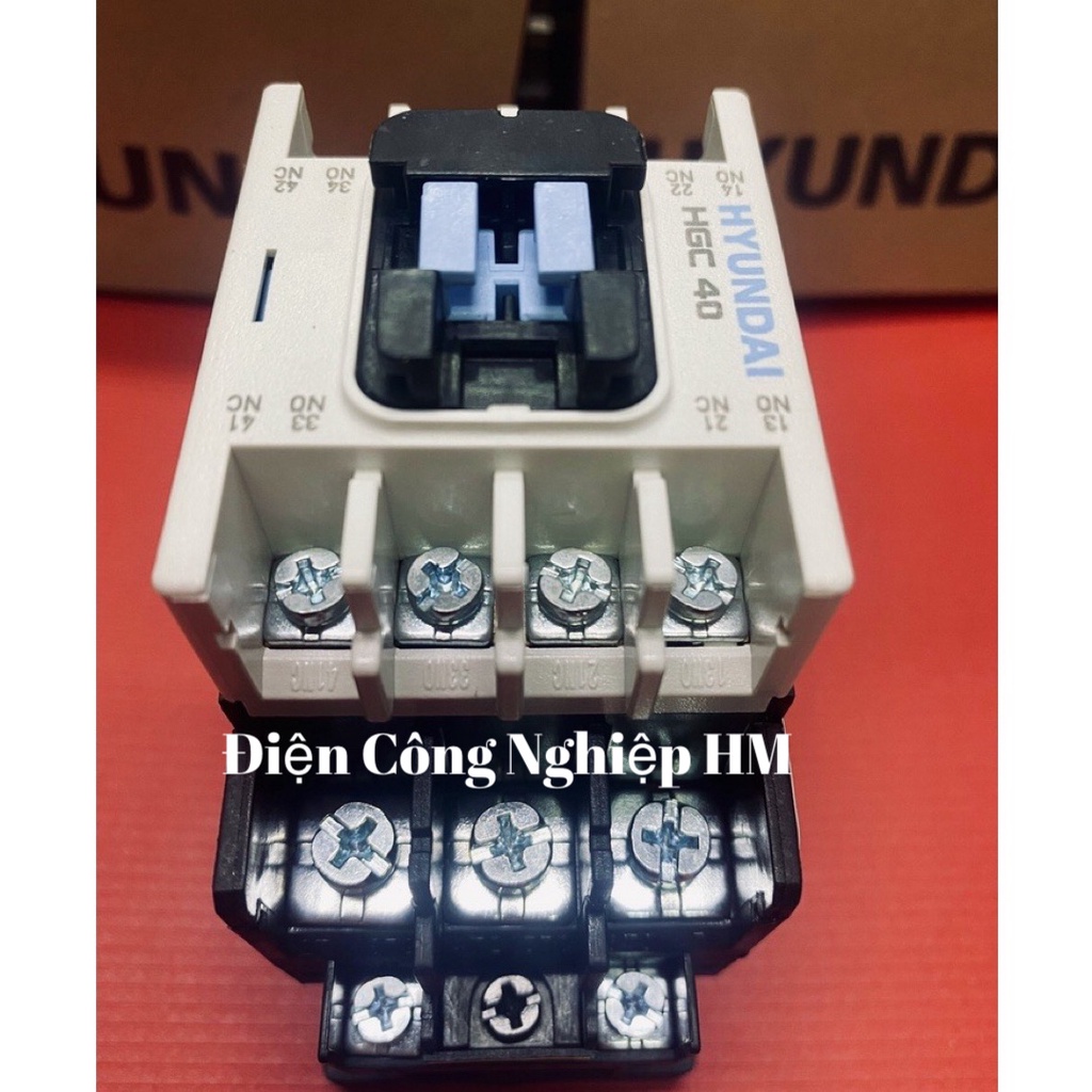 Contactor Khởi động từ 3 Pha Hyundai 32A, 40A - Hàng Chính Hãng, Hyundai 3P HGC-32/HGC-40