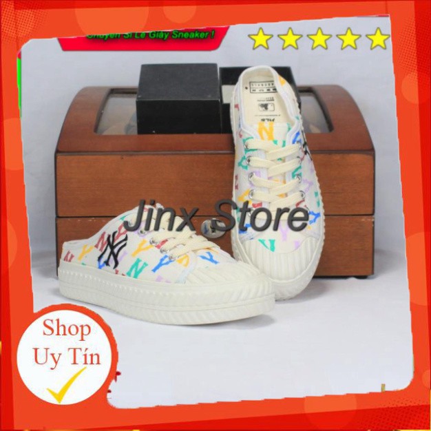 sục đạp gót thuê chứ ny trắng nhiều họa tiết