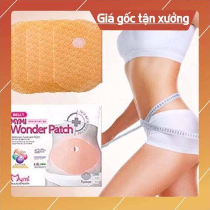 [XẢ KHO+FREE SHIP]  Miếng dán tan mỡ Hàn Quốc hộp 5 miếng Wonder Patch