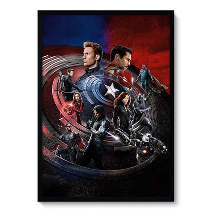 Tranh Decor Treo Tường Canvas Marvel Black Panther  Siêu Anh Hùng  Kích Thước Theo Yêu Của  Khách