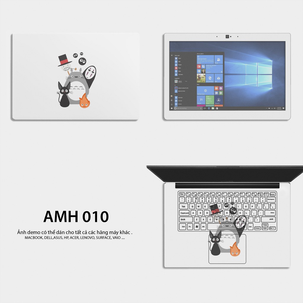 Miếng Dán Skin Laptop / Có mẫu decal dán cho tất cả các hãng máy tính