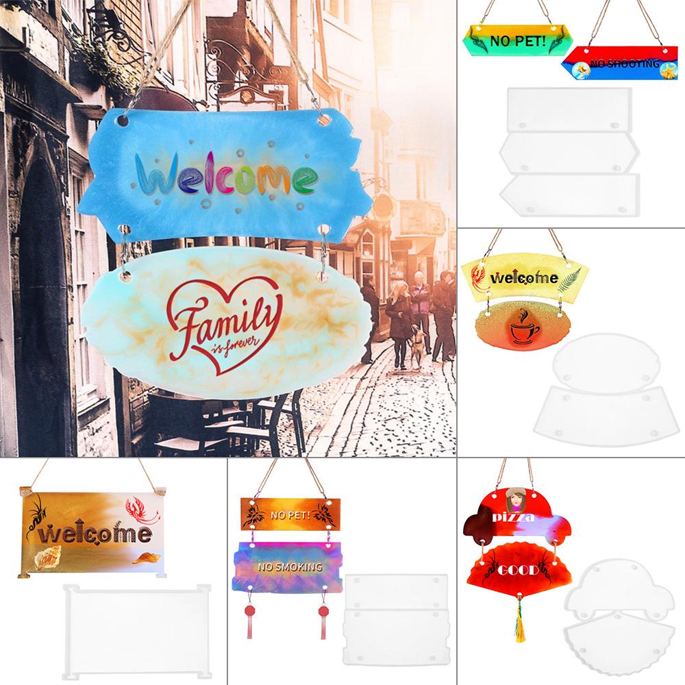 Khuôn Làm Bánh Chào Mừng Lễ Hội|Khuôn Nhựa Làm Thẻ Treo Trang Trí Thủ Công DIY