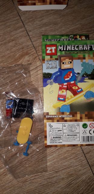 Lắp ráp 1 hộp LegoMineCraft 0870