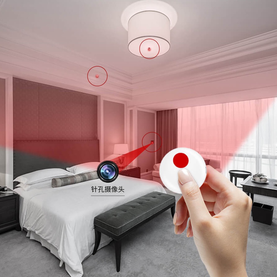 Máy dò hồng ngoại, phát hiện camera dấu kín