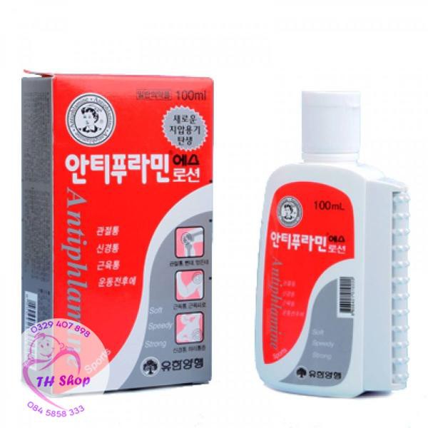 Dầu Nóng Xoa Bóp Hàn Quốc Antiphlamine 100ml