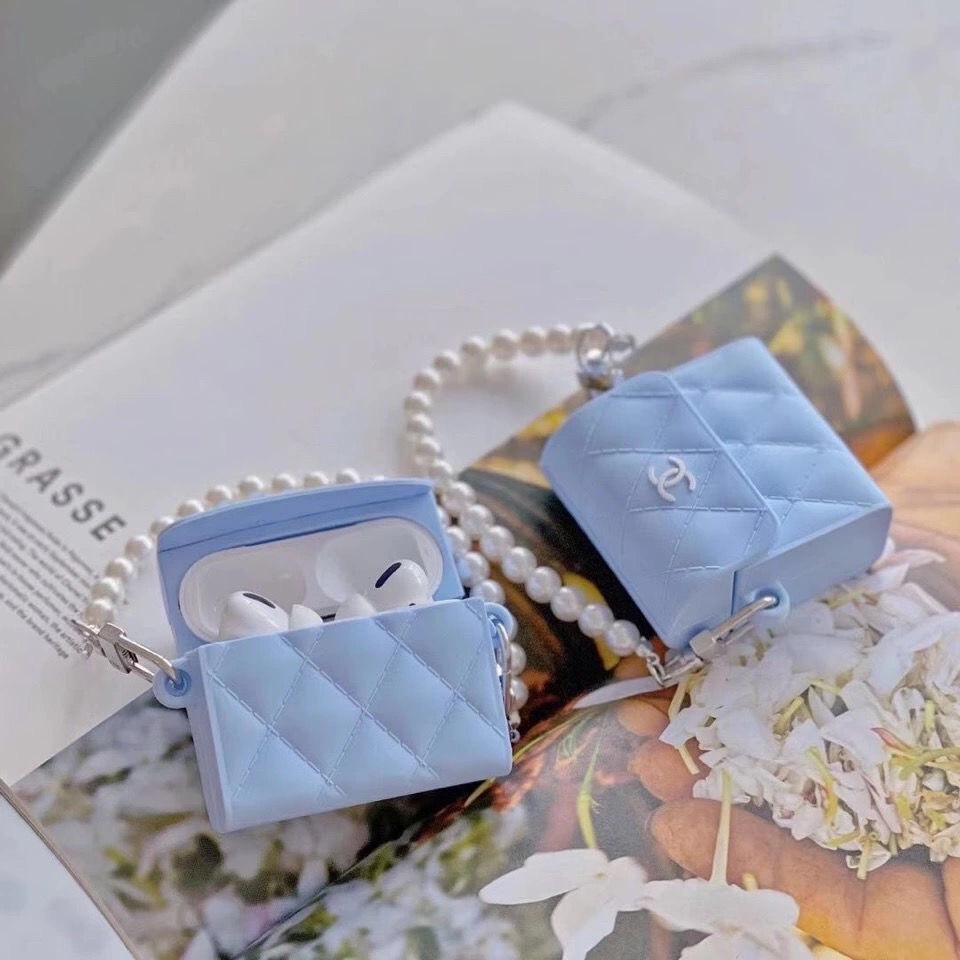 Tương thích cho AirPods 1 2 3 Pro Inpods 12 i12 Pro Bao tai nghe Bluetooth Không dây Silicone mềm Bao tai nghe với Nắp bảo vệ Dây buộc Ngọc trai