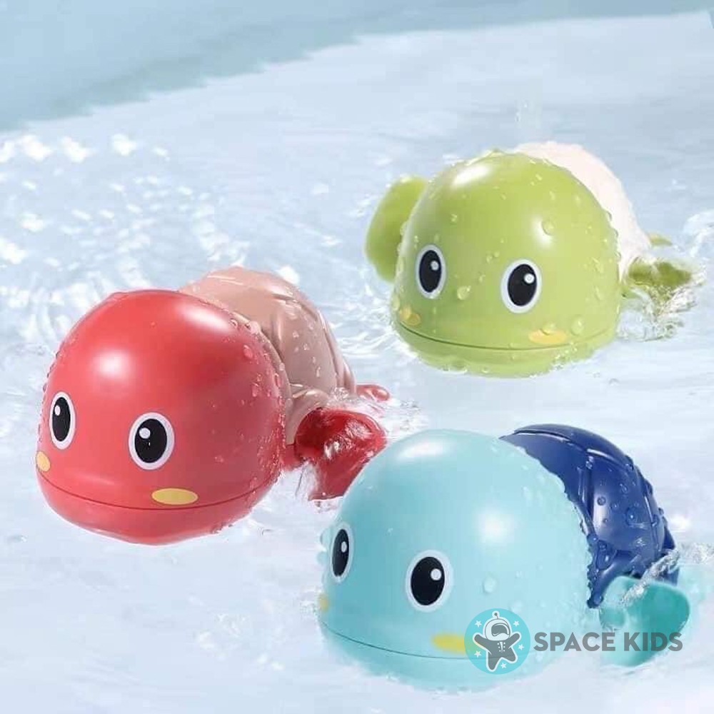 Rùa bơi trong nước vặn cót Đồ chơi cho bé thả bồn tắm Space Kids chất liệu nhựa ABS an toàn