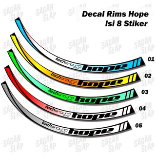 Sticker dán vành bánh xe đạp leo núi mtb