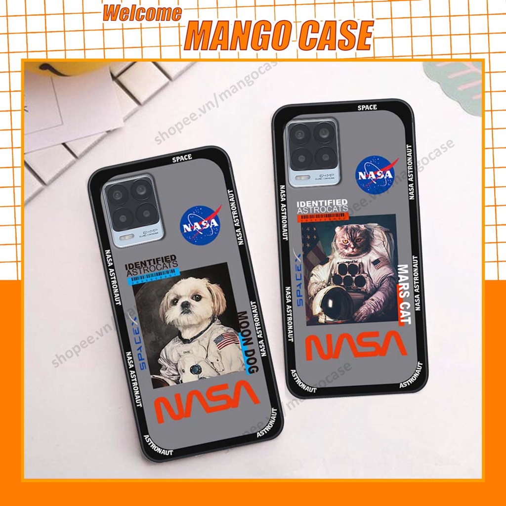 Ốp lưng Realme 8 hình nasa, vũ trụ, robot siêu độc đáo đáng yêu