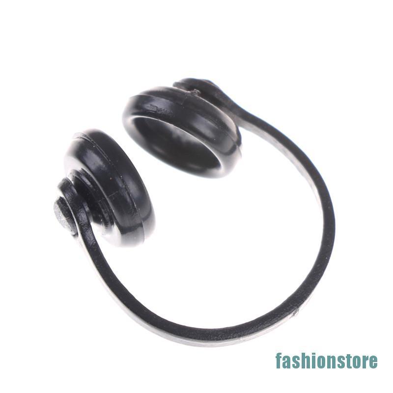 [fashionstore]1/12 Scale Dollhouse Miniature Accessories Black Earphone Headphone