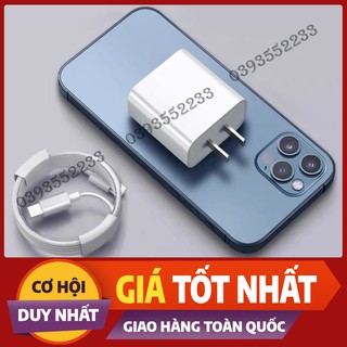 [Hàng Xịn] Bộ Sạc Nhanh iPhone 20W. Cáp Sạc Nhanh USB-C To Lightning Phù Hợp Với Máy 8/8P/X/XR/XS/11/11Pro/12/12 Pro Max