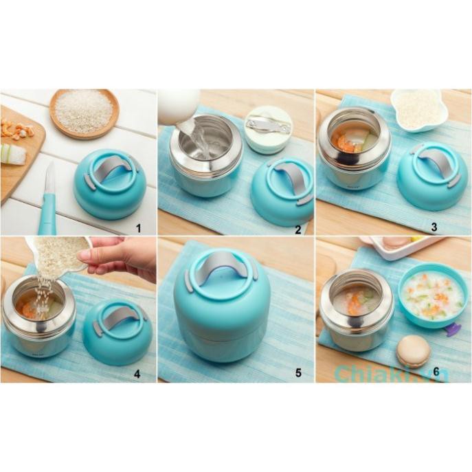 Bình ủ cháo RELEA 500ml tiện dụng
