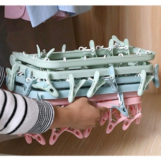 Móc chùm 32 kẹp phơi đồ trẻ em