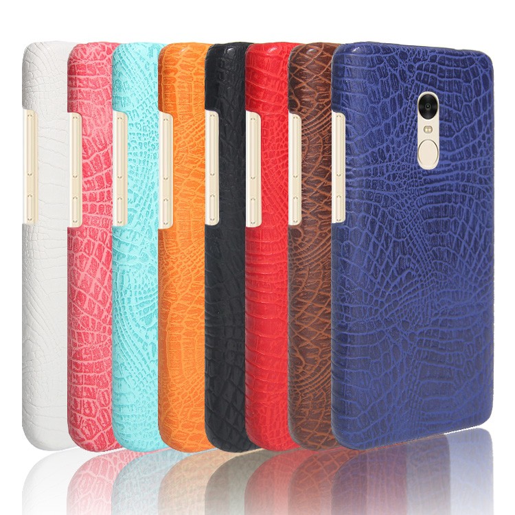 Xiaomi Redmi Note 4 / Redmi Note 4X case phone Retro Crocodile Skin PU leather