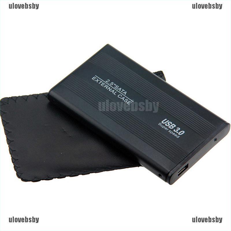 【ulovebsby】USB 3.0 SATA 2.5" Inch Hard Drive External Enclosure HDD Mobile Dis