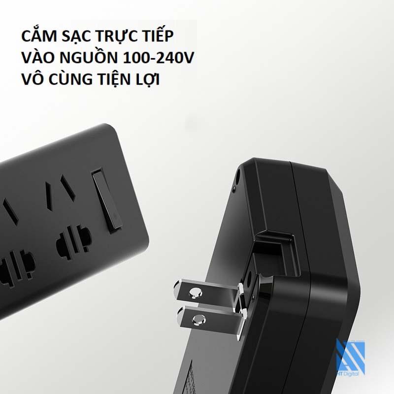 Sạc Pin AA AAA Beston C9012 mẩu mới 2023 có tính năng sạc nhanh, tự ngắt khi đầy cho pin micro, đồ chơi, remote