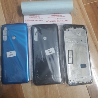 Vỏ realme 5i có khay sim kính camera BAO TEST