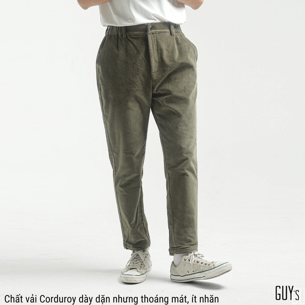 [HÀNG THIẾT KẾ] Quần nhung tăm Thomas Pants Ver 2, Chất liệu tăm, Dáng slim fit tôn dáng, quần corduroy