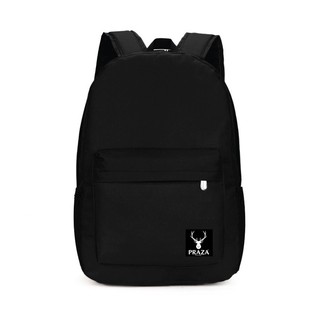 [VIP] Balo Unisex Thời Trang PRAZA Màu Đen - Balo HT140
