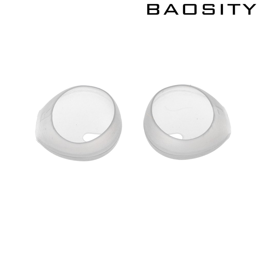 Set 2 Nút Silicon Trong Suốt Bảo Vệ Tai Nghe Airpods Tiện Dụng