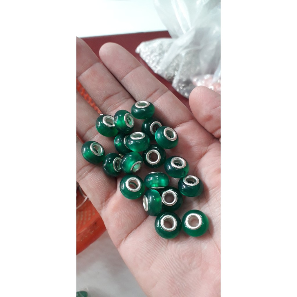 Hạt Charm xỏ : 10c = 30k / Charm xỏ Kiềng , dây các loại sỉ