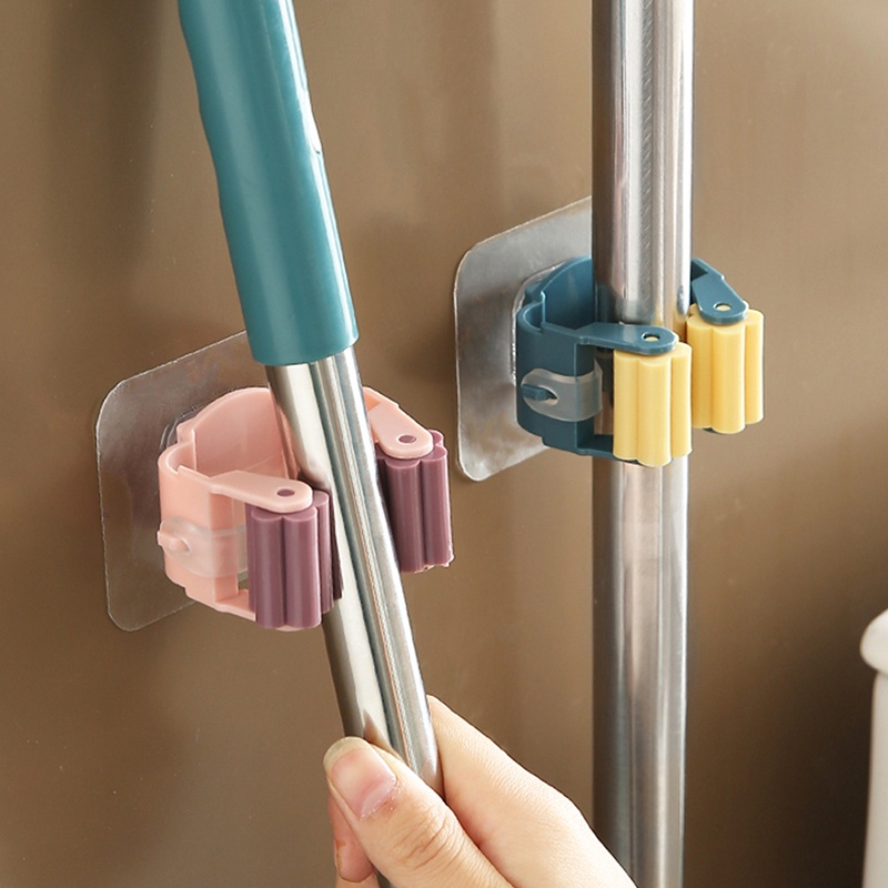 Giá Đỡ Chổi &amp; Cây Lau Nhà Gắn Tường